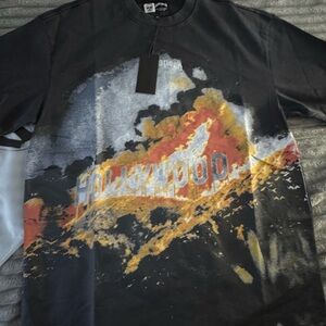 Godspeed Hollywood Sign Burning